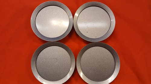 Silber nabenkappen - 4x,